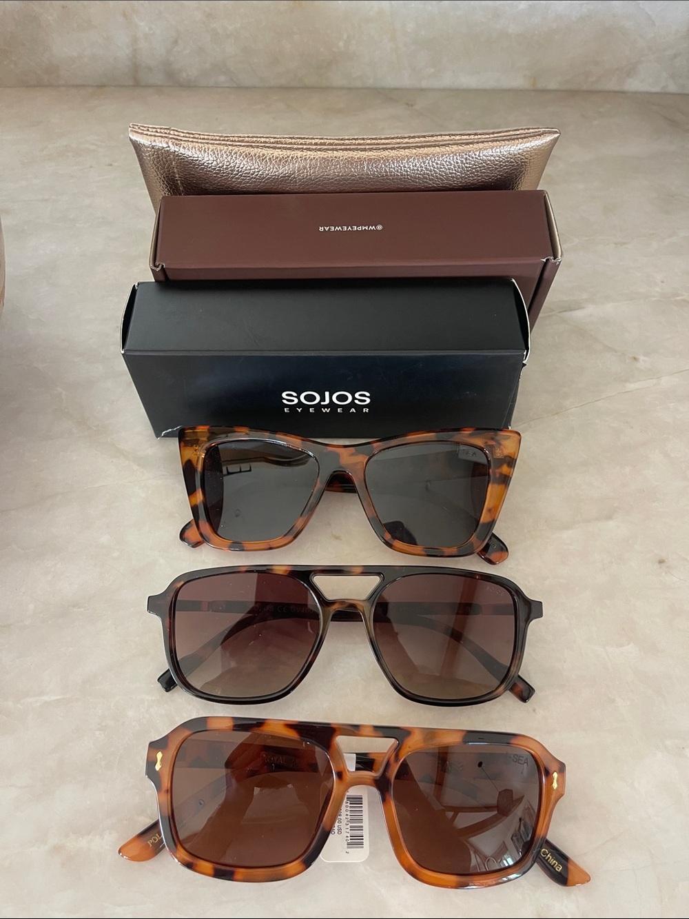 SOJOS Tortoiseshell Women’s Sunglasses - Brown Lenses